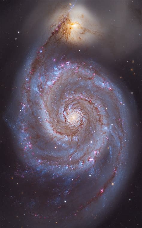 M51 Whirlpool Galaxy - ADAM BLOCK - FINE ASTROPHOTOGRAPHY