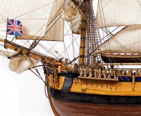 Scale Model of HMS 'ENDEAVOUR' | Model ship building, Wooden ship models, Model ships