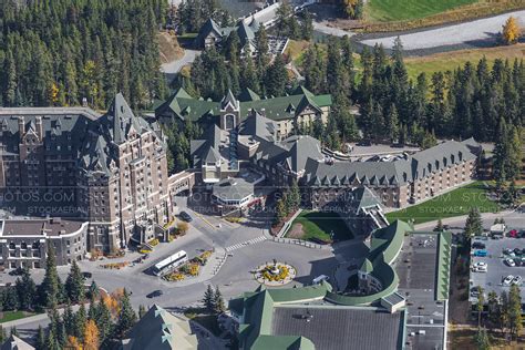 Aerial Photo | Banff Springs Hotel