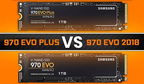 Samsung 970 EVO Plus vs 970 EVO Review [BEST NVMe 2019]