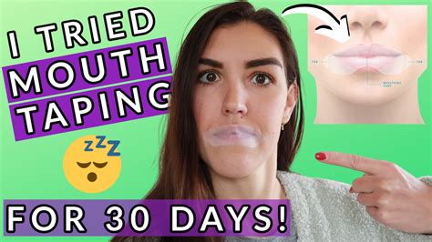 Mouth Taping Benefits (How to Mouth Tape For Better Sleep!) - Health Coach Kait | Insulin ...