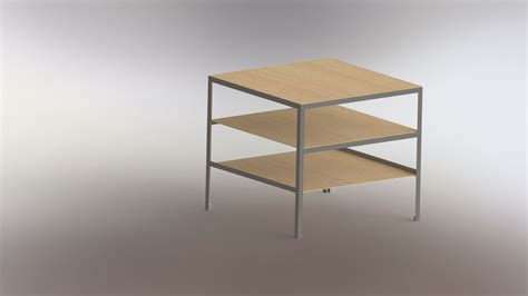 Steel Shelf 3D Model $1 - .max .3ds .fbx - Free3D