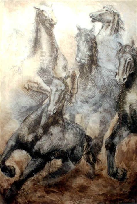 Wild Horses.. | Equestrian art, Horse painting, Horses