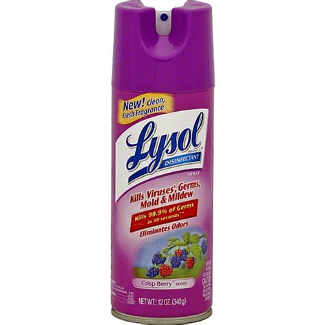 Lysol Disinfectant Spray, Crisp Berry Scent | Cleaning | Foodtown