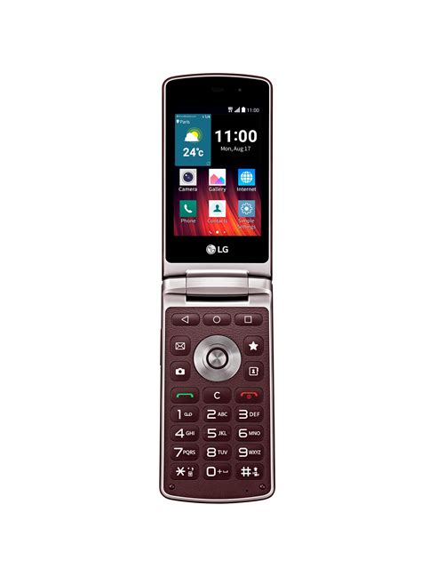 Το νέο LG Wine Smart, το πρώτο flip-phone 4G Smartphone της LG, αποκλειστικά στον ΓΕΡΜΑΝΟ