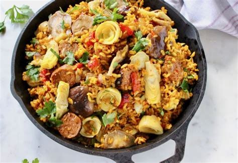 Vegan Paella Recipe • Veggie Society