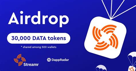 DappRadar x Streamr Airdrop - Claim free DATA tokens (~$ 7,200) with AirdropAlert.com