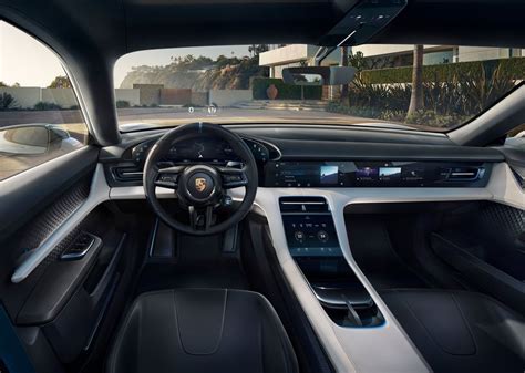 Porsche Taycan Interior Revealed by Prototype, Comes with Sport Chrono ...