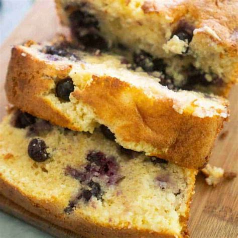 Blueberry Bread with Cream Cheese Swirl - The Happier Homemaker