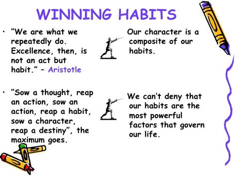 Winning Habits