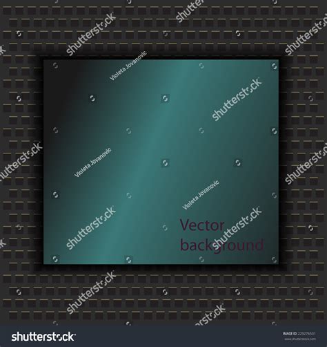 Metal Texture Grid Background Template Design Stock Vector (Royalty ...