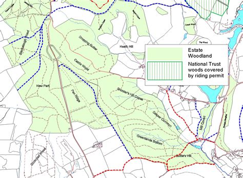 Stourhead (Western) Estate Map