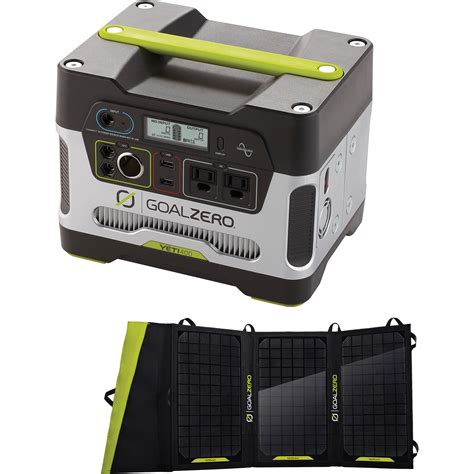 GOAL ZERO Yeti 400 Solar Generator & Two Nomad 20 Panels