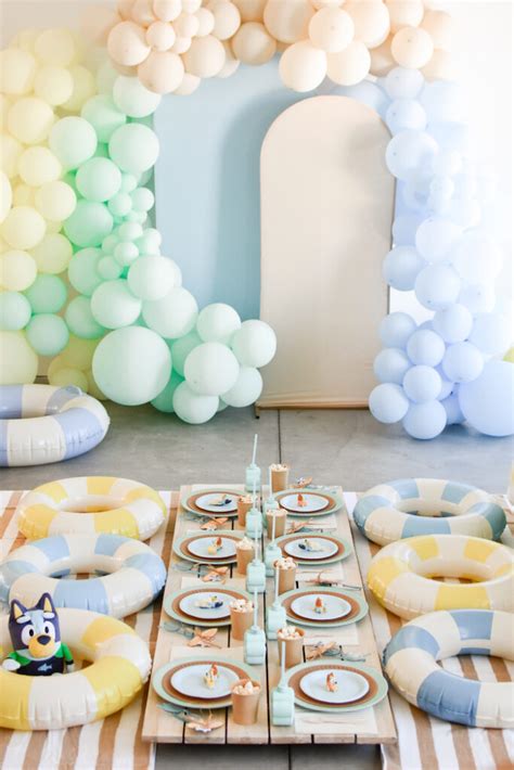 Kara's Party Ideas Bluey Beach Party | Kara's Party Ideas