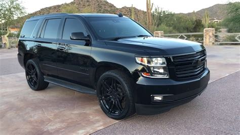 Black Chevy Tahoe Ltz