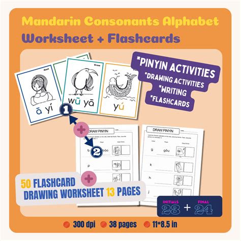 Mandarin consonants alphabet pack – Artofit