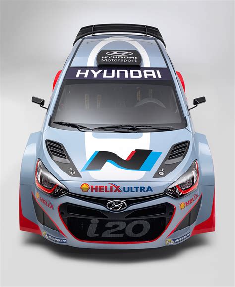 2014 Hyundai i20 WRC Rally Car