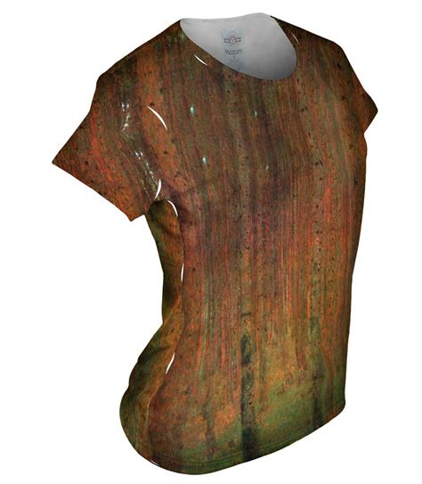 Gustav Klimt -"Pine Forest II" (1901) Womens Top | Yizzam