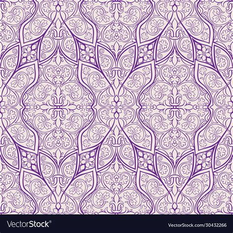 Purple retro pattern Royalty Free Vector Image