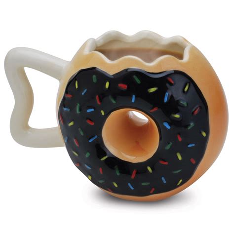 The Donut Mug is a donut lovers' dream, a novelty mug that looks like everyone's favorite ...