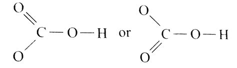 Lewis Structure Of Bicarbonate Ion