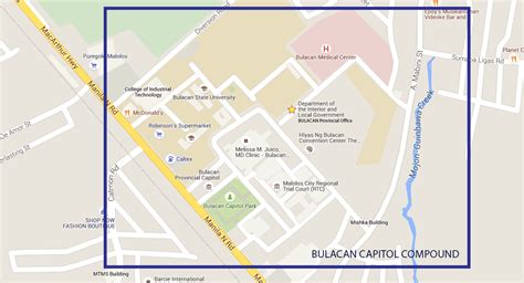 Bulacan Blank Map