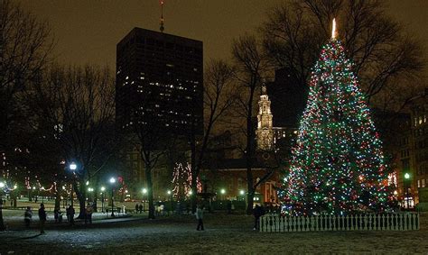 Boston To Ready For The Holidays With Tree Lighting On The Common ...