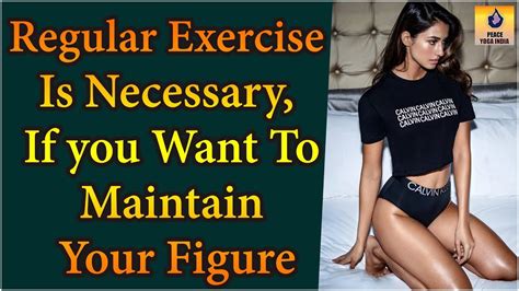 Disha Patani Stunt Queen || Regular Exercise Maintain Figure || Peace ...