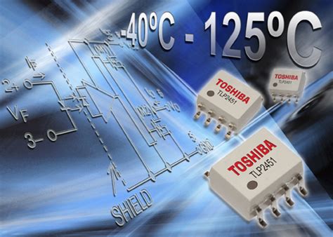 Toshiba Electronics launches ultra-compact photocoupler for industrial applications operating to ...