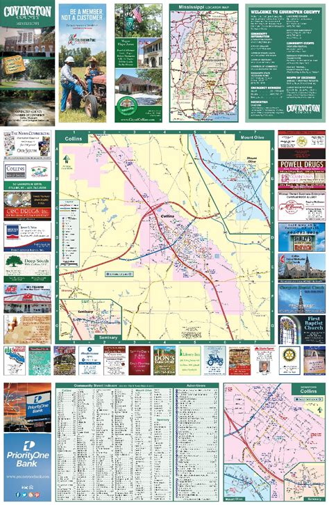 Collins MS Chamber Map by Town Square Publications, LLC - Issuu