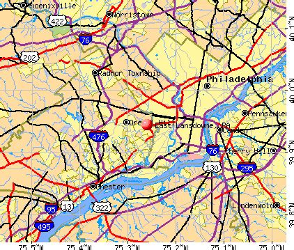 East Lansdowne, Pennsylvania (PA 19050) profile: population, maps, real ...