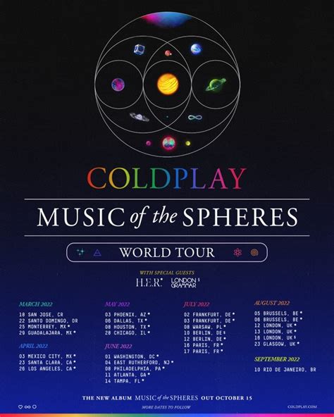 Coldplay Music of the Spheres @ SoFi Stadium, LA: Event Guide