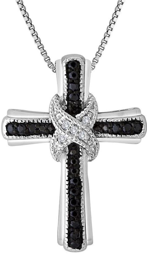 138 best Black Diamond Cross Necklace images on Pinterest | Diamond jewellery, Diamond jewelry ...