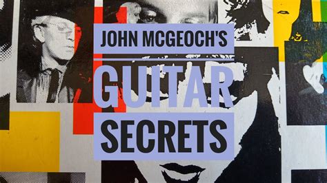 John McGeoch's Guitar Secrets - YouTube