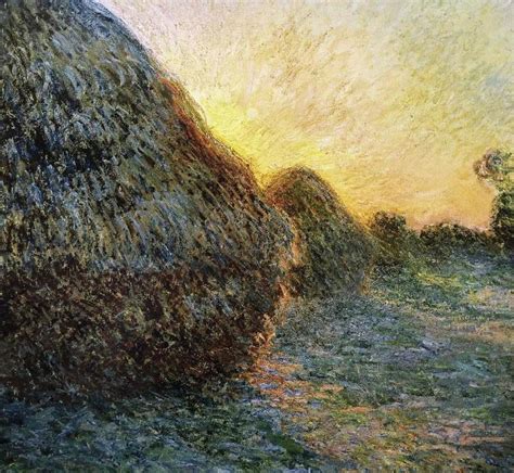 Claude Monet Haystacks '1891 FRAMED ART | Etsy