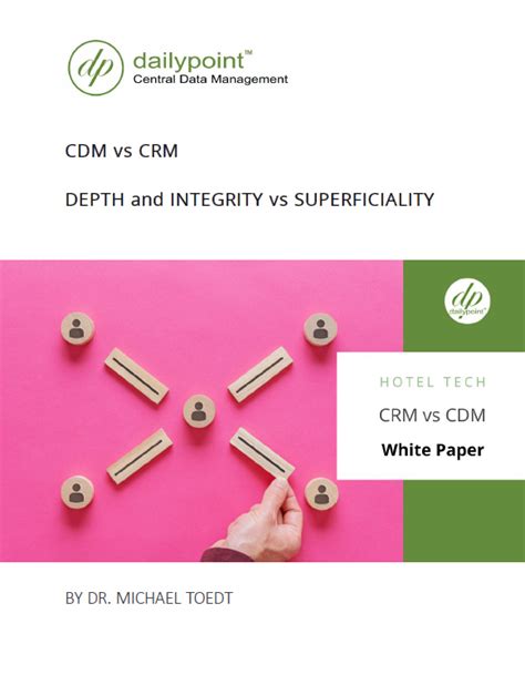 CDM vs. CRM: Depth Versus Superficiality | Hotel Tech Report