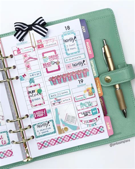 27 Wonderful Filofax Pocket Size | Planner kit, Planner stickers ...