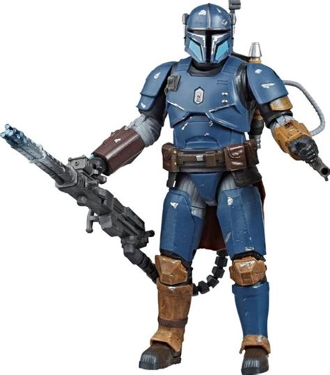 Star Wars The Black Series Heavy Infantry Mandalorian Deluxe Action ...