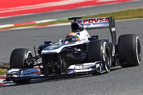 P4 Pastor Maldonado (1m22,305), Williams F1 Team, Test Day 7, Barcelona ...