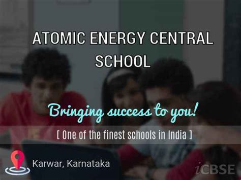 Atomic Energy Central School, Karwar - Reviews, Fees, Admissions and Address 2024