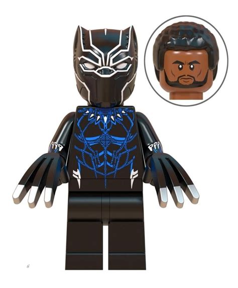 Black Panther Custom minifigure. Brand new in package. Please visit sh in 2021 | Mini figures ...