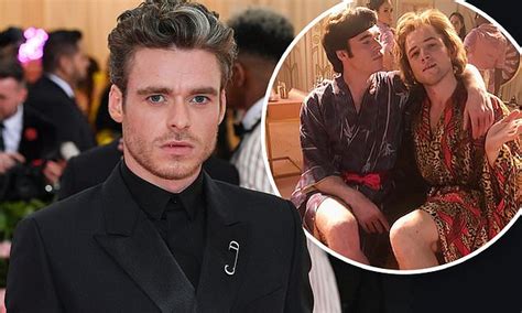 Richard Madden reveals filming sex scenes with Taron Egerton in Elton John's Rocketman 'weren't ...