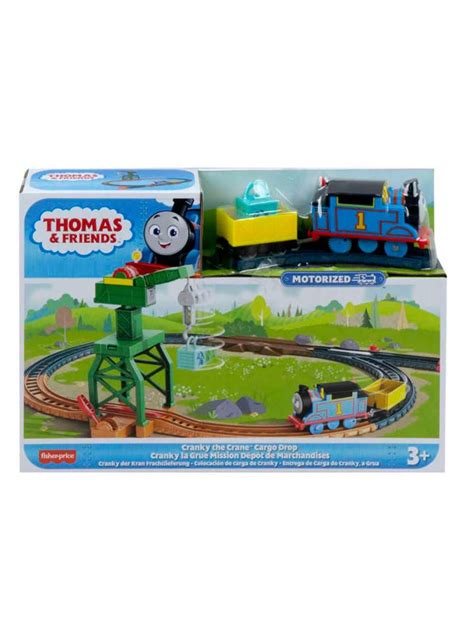 Thomas & Friends Motorized Playset Trackset Train Toy Engines - Cranky ...