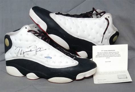 MICHAEL JORDAN AIR OG 13 XIII AUTOGRAPH SHOE UDA COA SNEAKER SIGNED ...