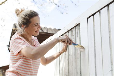 Painting a fence: how to prepare and paint a wooden fence like a pro ...