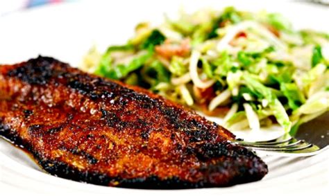 Easy and fast Blackened Catfish recipe is sweet and spicy and grilled in cast iron. | Catfish ...