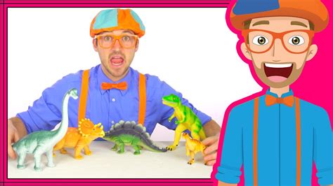 Dinosaurs for Kids with Blippi | Dinosaur Song and Toys - YouTube