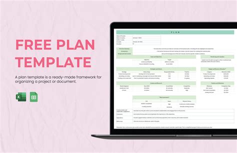 FREE Plan Sheet Template - Download in Word, Google Docs, Excel, PDF ...