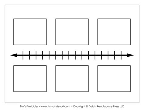 Blank Timeline Template - Tim's Printables