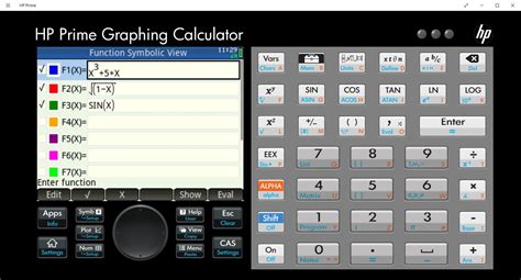 HP Prime Graphing Calculator App - Digitales Lernen